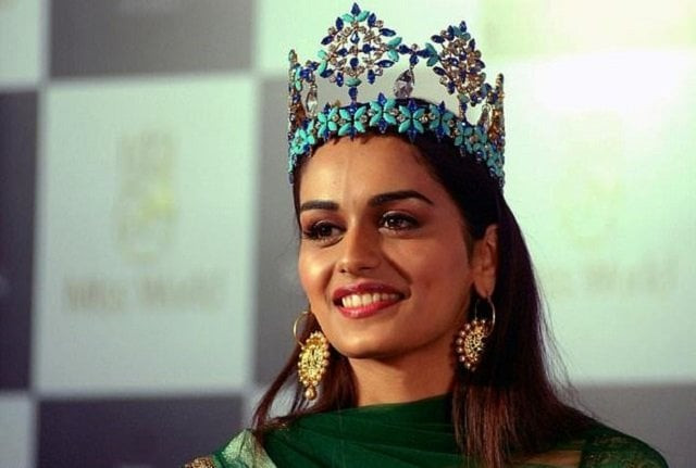 manushi chhillar is on a 45 day tour in her native country as part of an effort to bust myths about menstruation and raise awareness photo afp manushi chhillar is on a 45 day tour in her native country as part of an effort to bust myths about menstruation and raise awareness photo afp