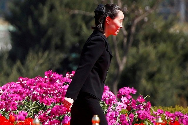 kim yo jong sister of north korean leader kim jong un photo reuters