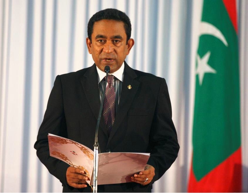 maldives president abdulla yameen photo reuters file