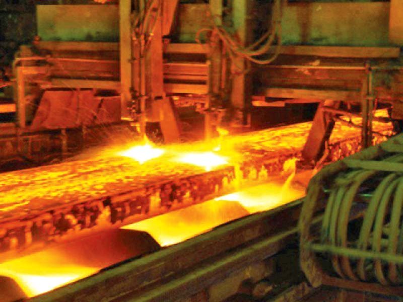 the steel industry generates the largest amount in revenues within the growing industrial sector of pakistan photo file