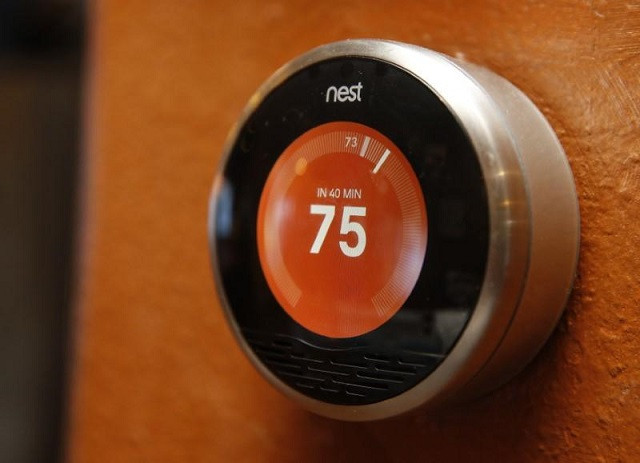 a nest thermostat is installed in a home in provo utah january 15 2014 photo reuters a nest thermostat is installed in a home in provo utah january 15 2014 photo reuters
