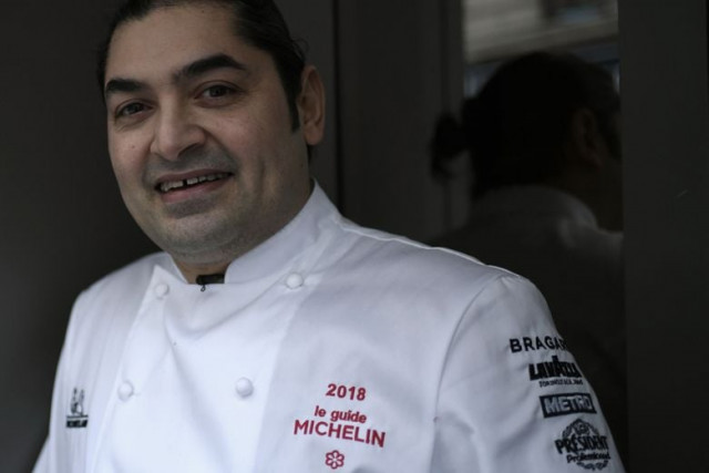 michelin starred chef alan geaam began his career as a dishwasher while he was sleeping rough in a paris park photo afp