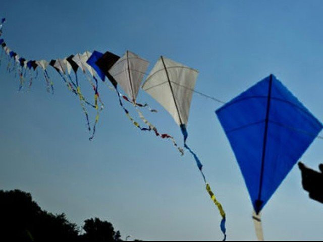 kite flying banned in capital ahead of basant season during hazards photo afp file kite flying banned in capital ahead of basant season during hazards photo afp file
