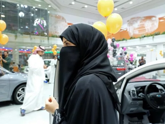 a saudi woman is seen at the first automotive showroom solely dedicated for women in jeddah saudi arabia photo reuters a saudi woman is seen at the first automotive showroom solely dedicated for women in jeddah saudi arabia photo reuters