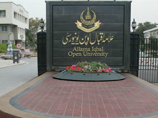 allama iqbal open university has decided to provide students with soft copies of the books across the country photo express file