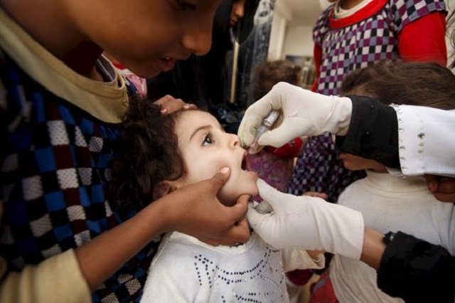 anti polio campaign has been suspended until further notice photo reuters
