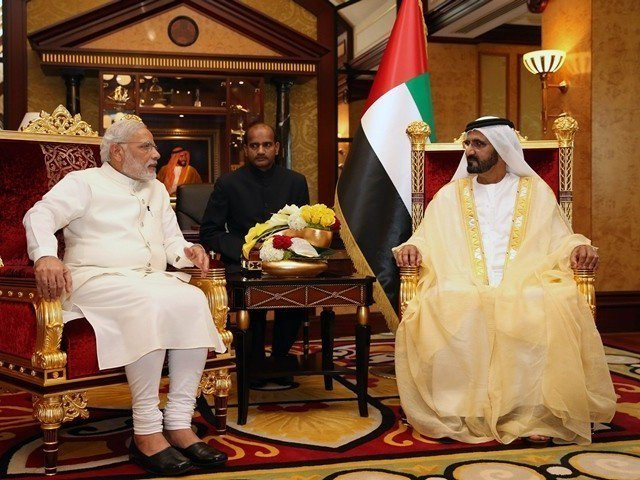 sheikh mohammed bin rashid al maktoum prime minister of the uae and ruler of dubai meeting with indian prime minister narendra modi before a meeting in dubai modi is on a two day visit the first by an indian premier in more than three decades during which he discussed quot cooperation quot with oil rich uae photo afp ho wam sheikh mohammed bin rashid al maktoum prime minister of the uae and ruler of dubai meeting with indian prime minister narendra modi before a meeting in dubai modi is on a two day visit the first by an indian premier in more than three decades during which he discussed quot cooperation quot with oil rich uae photo afp ho wam