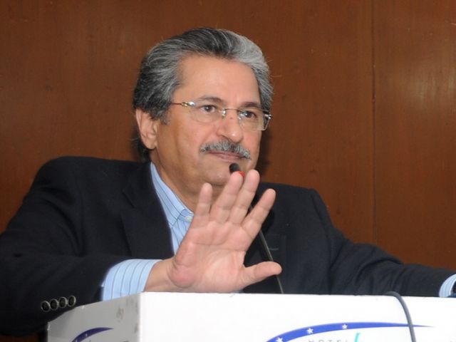 shafqat mahmood said pti was gathering data of all police encounters in punjab photo file