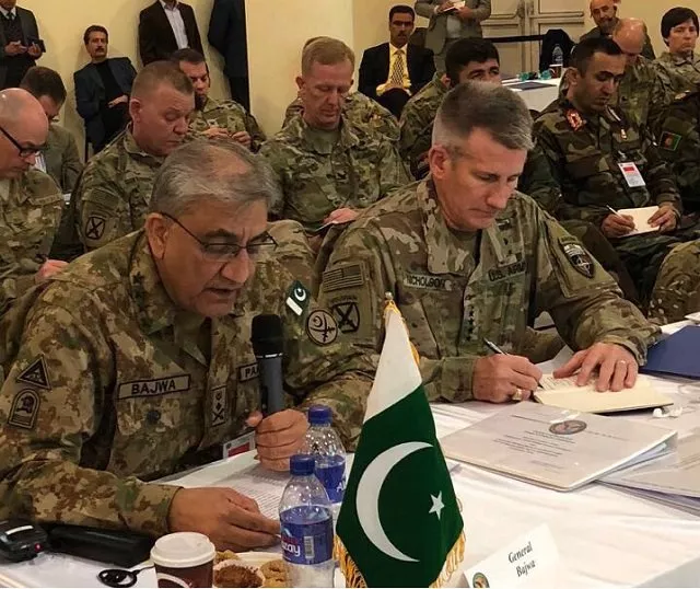 army chief gen qamar bajwa attending chiefs of defence chod conference in kabul on tuesday photo ispr army chief gen qamar bajwa attending chiefs of defence chod conference in kabul on tuesday photo ispr