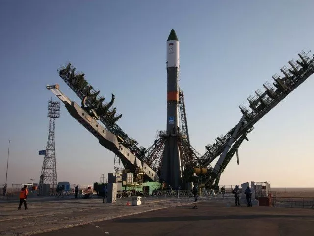 service towers move towards the soyuz u carrier rocket with the cargo ship progress ms 04 at the russian leased baikonur cosmodrome in kazakhstan on november 29 2016 photo afp service towers move towards the soyuz u carrier rocket with the cargo ship progress ms 04 at the russian leased baikonur cosmodrome in kazakhstan on november 29 2016 photo afp