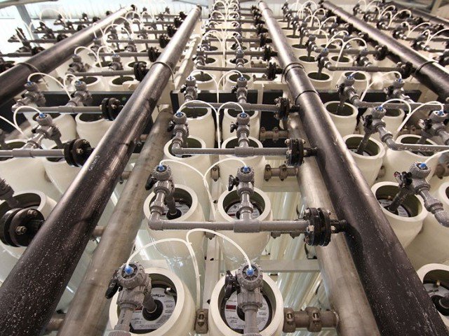 a view of the gwadar desalination plant photo afp