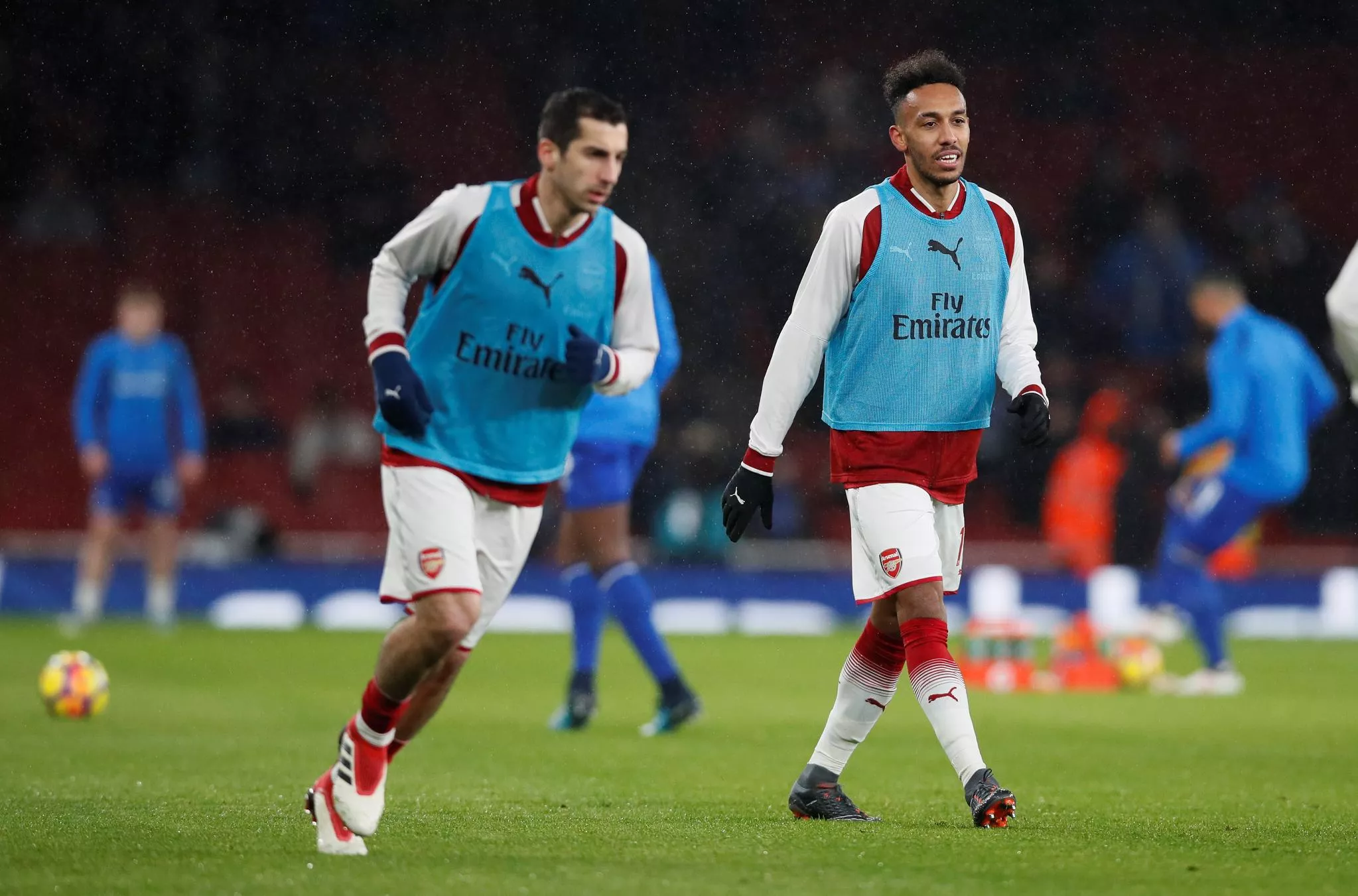 the former dortmund duo of mkhitaryan and aubameyang immediately rekindled their telepathic connection in arsenal s 5 1 win photo afp the former dortmund duo of mkhitaryan and aubameyang immediately rekindled their telepathic connection in arsenal s 5 1 win photo afp