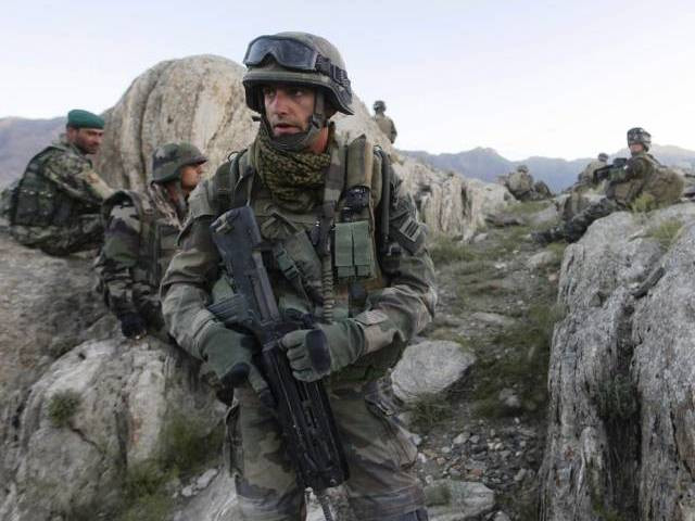 a file picture taken on september 21 2010 shows a french soldier c patroling with afghan soldiers in kapisa province in afghanistan photo afp a file picture taken on september 21 2010 shows a french soldier c patroling with afghan soldiers in kapisa province in afghanistan photo afp