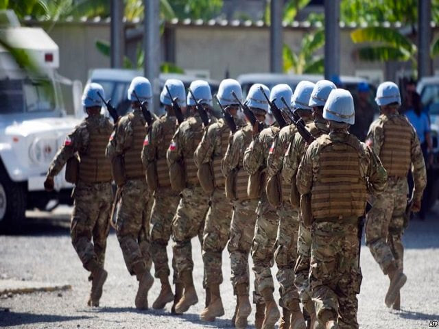 chile 039 s army part of the united nations stabilization mission in haiti minustah march in cap haitien jan 24 2015 photo file chile 039 s army part of the united nations stabilization mission in haiti minustah march in cap haitien jan 24 2015 photo file