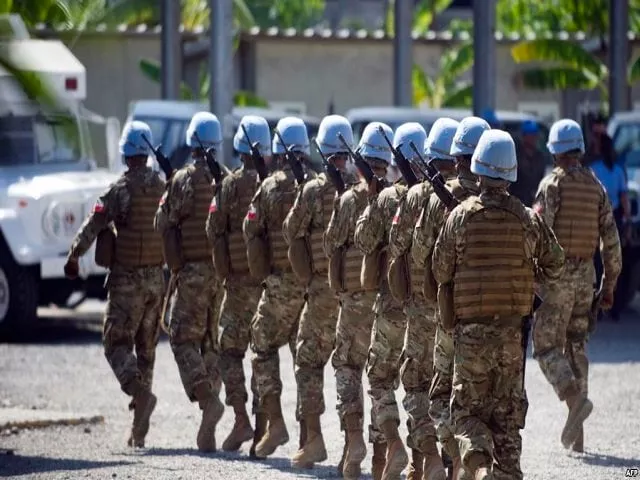 chile 039 s army part of the united nations stabilization mission in haiti minustah march in cap haitien jan 24 2015 photo file chile 039 s army part of the united nations stabilization mission in haiti minustah march in cap haitien jan 24 2015 photo file