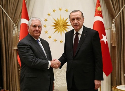 tillerson meets erdogan to ease turkey tensions tillerson meets erdogan to ease turkey tensions