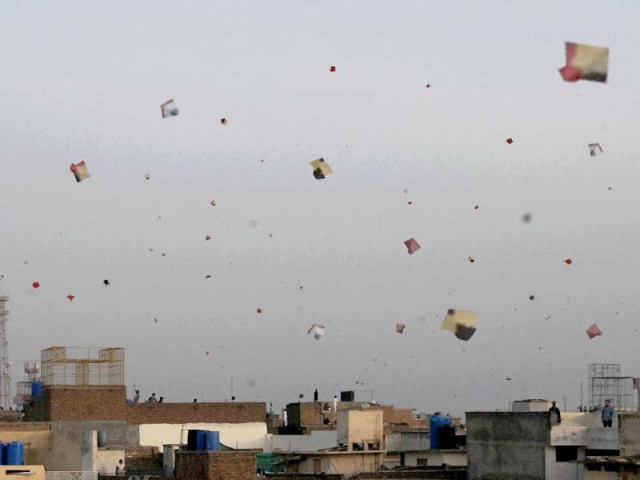 kites dot the sky in the tench bhatta locality photo nni kites dot the sky in the tench bhatta locality photo nni