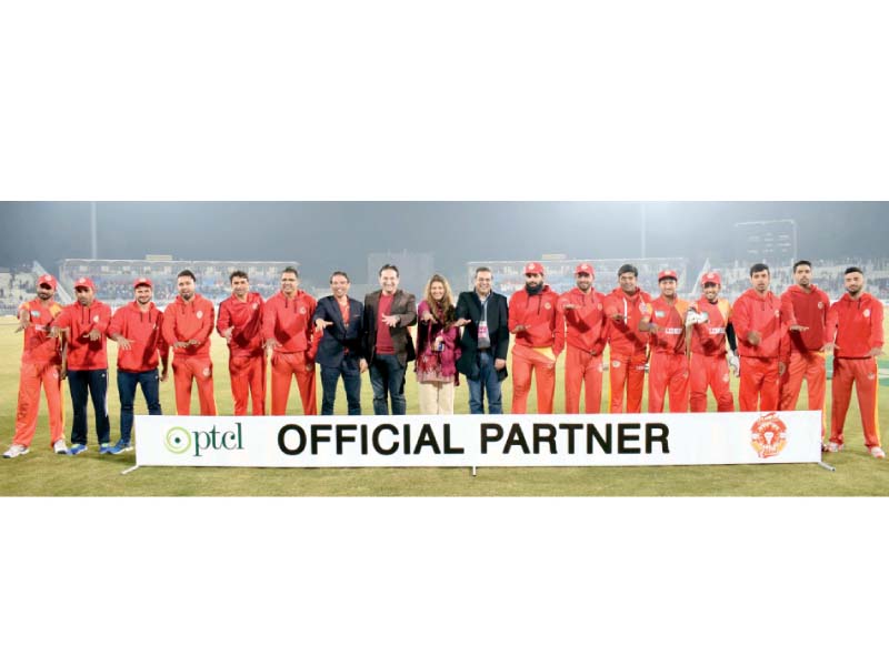 pakistan super league ptcl partners with islamabad united