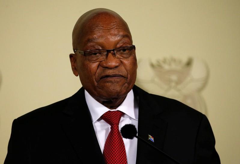 south africa 039 s president jacob zuma announces his resignation in pretoria photo reuters