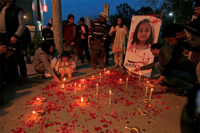 atc announces death sentence on four counts to culprit in zainab rape murder case