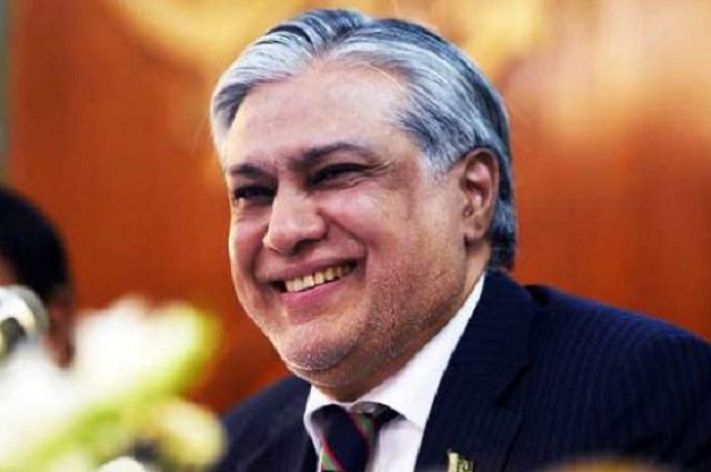 former finance minister ishaq dar photo file