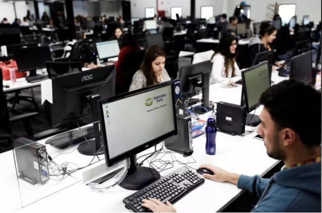 employees work at headquarters mercadolibre online marketplace company in sao paulo brazil july 10 2017 photo reuters employees work at headquarters mercadolibre online marketplace company in sao paulo brazil july 10 2017 photo reuters