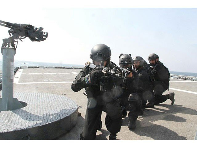 the personnel of ssg n and rsnf special operation forces conducting special maritime operations at high sea during the sea phase of exercise aafa al sahil iv photo pakistan navy the personnel of ssg n and rsnf special operation forces conducting special maritime operations at high sea during the sea phase of exercise aafa al sahil iv photo pakistan navy