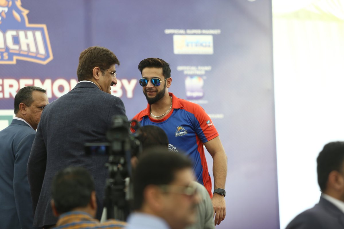 high hopes karachi kings captain imad wasim promised to lead his team to the finals in the third edition of the psl photo courtesy karachi kings