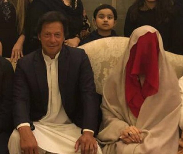 imran khan and bushra wattoo photo pti