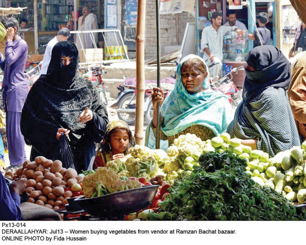women buy vegetables from a roadside vendor in dera allahyar balochistan photo online file women buy vegetables from a roadside vendor in dera allahyar balochistan photo online file