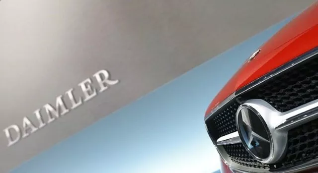 the mercedes star logo of an e coupe is pictured before the annual news conference of daimler ag in stuttgart germany february 2 2017 photo reuters the mercedes star logo of an e coupe is pictured before the annual news conference of daimler ag in stuttgart germany february 2 2017 photo reuters