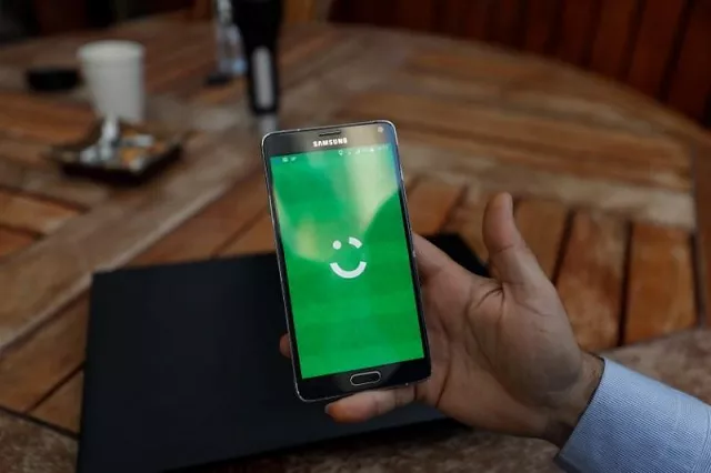 an employee shows the logo of ride hailing company careem on his mobile in his office in the west bank city of ramallah july 17 2017 picture taken july 17 2017 photo reuters an employee shows the logo of ride hailing company careem on his mobile in his office in the west bank city of ramallah july 17 2017 picture taken july 17 2017 photo reuters