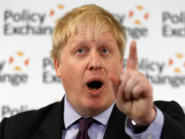 britain 039 s foreign secretary boris johnson delivers a speech on brexit at the policy exchange in central london britain february 14 2018 photo reuter afp britain 039 s foreign secretary boris johnson delivers a speech on brexit at the policy exchange in central london britain february 14 2018 photo reuter afp