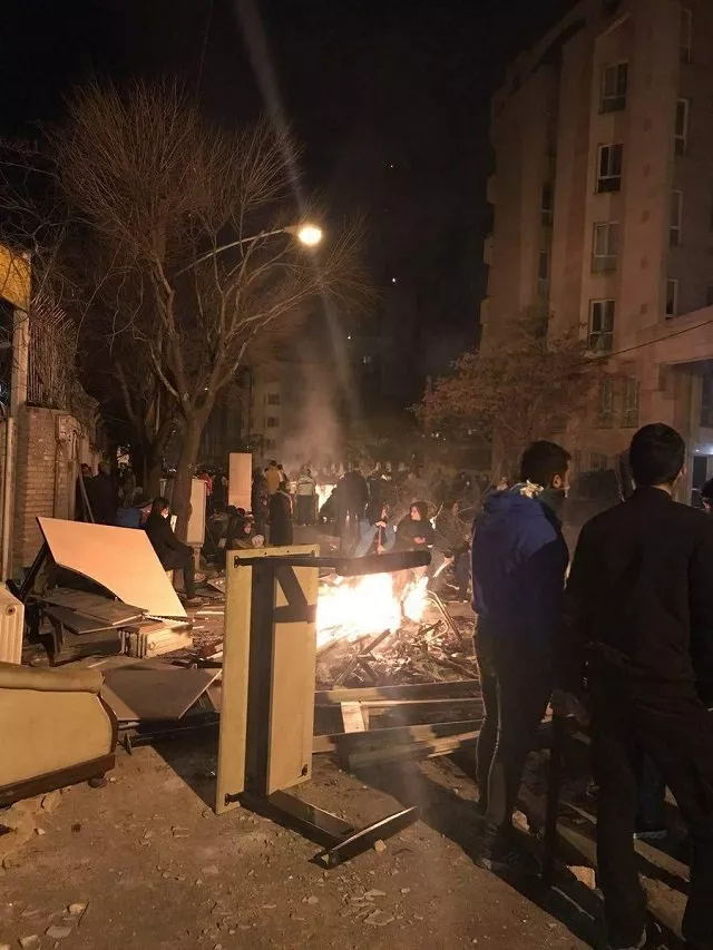 police officers killed in overnight protests photo courtesy twitter heshmatalavi police officers killed in overnight protests photo courtesy twitter heshmatalavi