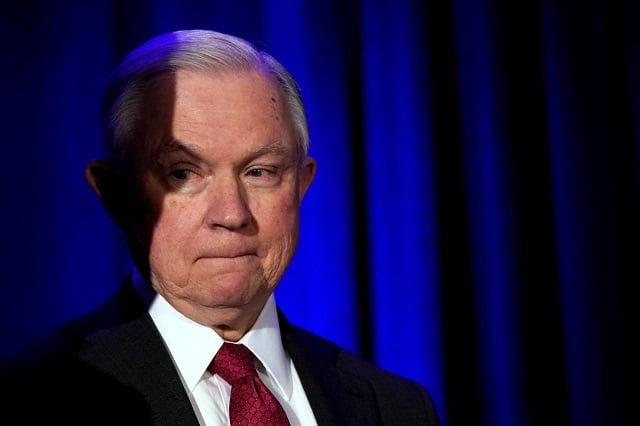 us attorney general jeff sessions attends the national sheriffs association winter conference in washington us february 12 2018 photo reuters