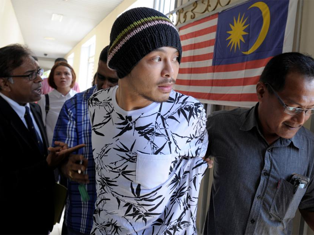 malaysian rapper wee meng chee whose stage name is namewee is pictured leaving a courtroom in penang malaysia august 25 2016 photo reuters