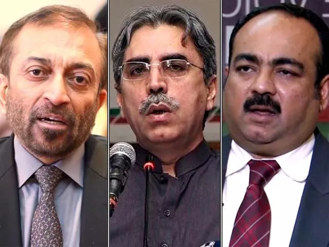 farooq sattar amir khan and khawaja izharul hassan stock images farooq sattar amir khan and khawaja izharul hassan stock images