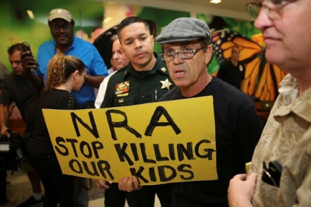 protesters call for greater gun control photo reuters