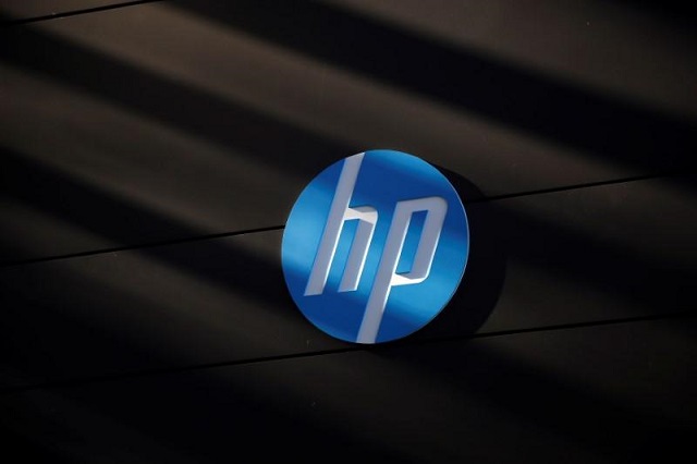 a hewlett packard logo is seen at the company 039 s executive briefing center in palo alto california january 16 2013 photo reuters