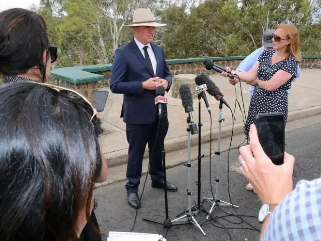 barnaby joyce australia 039 s deputy prime minister and minister for agriculture and water resources speaks during a media conference in the town of armidale australia february 23 2018 photo reuters barnaby joyce australia 039 s deputy prime minister and minister for agriculture and water resources speaks during a media conference in the town of armidale australia february 23 2018 photo reuters