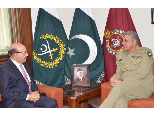 continuing policy of restraint on indian provocations agreed upon in the meeting photo ispr continuing policy of restraint on indian provocations agreed upon in the meeting photo ispr