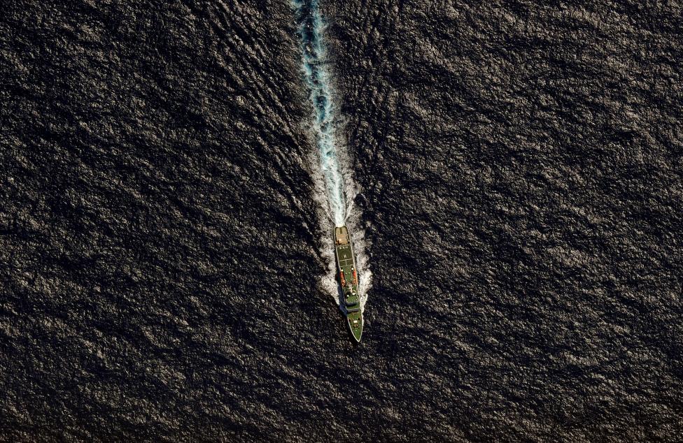 chinese msa vessel hai xin 01 is seen from a rnzaf p 3k2 orion aircraft in the southern indian ocean as the search continues for missing malaysia airlines flight mh370 photo reuters