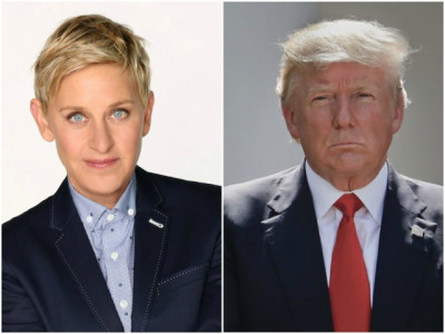 ellen degeneres takes on trump for attacking winfrey ellen degeneres takes on trump for attacking winfrey