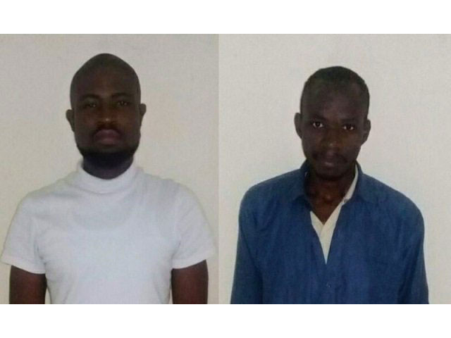 both persons had come to karachi for separate drug deals with a local smuggler photo rangers both persons had come to karachi for separate drug deals with a local smuggler photo rangers