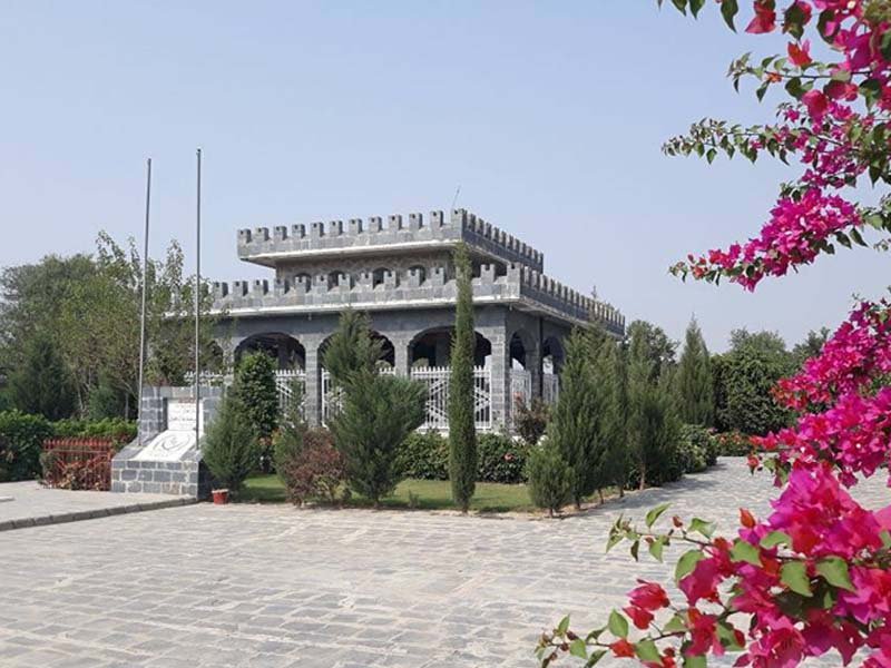 a general view of the tomb of gujju khan photo exress