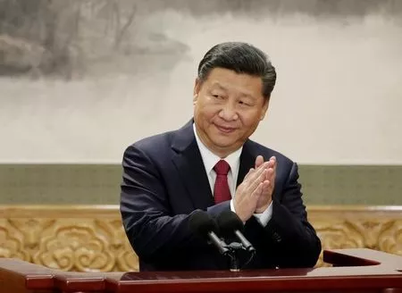 china 039 s president xi jinping claps after his speech as he and other new politburo standing committee members meet with the press at the great hall of the people in beijing photo reuters china 039 s president xi jinping claps after his speech as he and other new politburo standing committee members meet with the press at the great hall of the people in beijing photo reuters