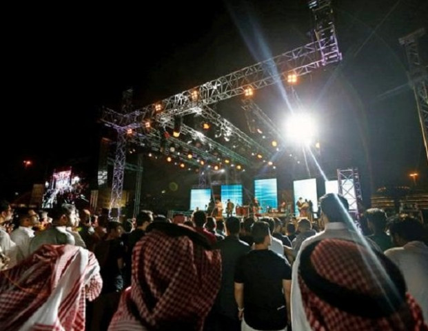 an estimated 3 000 plus visitors attended over the three days of saudi arabia s first jazz festival in riyadh photo reuters an estimated 3 000 plus visitors attended over the three days of saudi arabia s first jazz festival in riyadh photo reuters