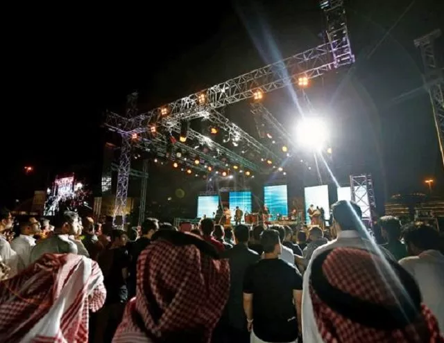 an estimated 3 000 plus visitors attended over the three days of saudi arabia s first jazz festival in riyadh photo reuters an estimated 3 000 plus visitors attended over the three days of saudi arabia s first jazz festival in riyadh photo reuters