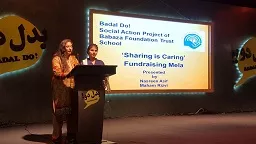 the audience was informed that badal do conducted trainings for over 400 teachers of 204 schools in low and middle income group areas of karachi photo courtesy badal do the audience was informed that badal do conducted trainings for over 400 teachers of 204 schools in low and middle income group areas of karachi photo courtesy badal do