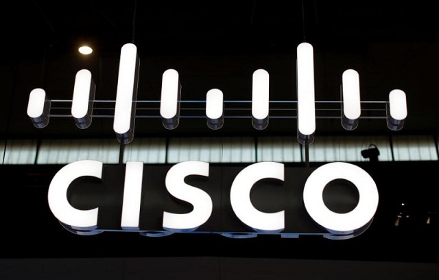 the logo of cisco is seen at mobile world congress in barcelona spain february 27 2017 photo reuters